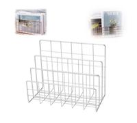 Narrow Bookshelf Metal Portable Bookcases For Small Spaces Movable Bookshelves For Living Room Bookcases No Need For Installation 6.9 × 3.5 × 5.3in 9.4 X 4.5 X 6.1in Desktop Bookshelf(Silver,7x4x5in)