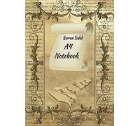 NARROW RULED A4 NOTEBOOK: Narrow Ruled Notebook: A4 Format (8.27X11.69 Inches) 100 Pages, 90gsm premium paper | Line Spacing And Margin Notepad | Lined Journal Note Book for Writing, Etc.