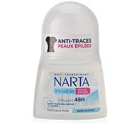 Narta anti-transpirant Invisible pieles epilées redonda 50 ml