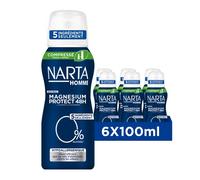 NARTA Dermo Efficiency Magnesium Protect - Desodorante comprimido hipoalergénico (5 ingredientes, 100 ml, 6 unidades)
