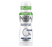 Narta Desodorante invisible para hombre, protector de magnesio, 48 horas, botella de 100 ml