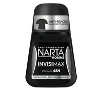 Narta Invisimax - Desodorante para hombre, eficacia de 24 horas, 50 ml
