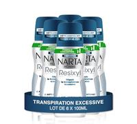 NARTA Resixyl - Desodorante en spray de compresión para hombre - Desodorante de tacto seco 4 días - Sudoración excesiva - Antiirritación * - 0% alcohol ** - para piel sensible - contra