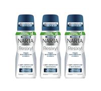 Narta - Resixyl - Desodorante en spray para hombres - Sudoración excesiva - Eficacia 4 días - Tacto seco - 3 x 100 ml