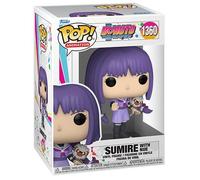 Naruto Boruto Sumire W/ Nue Pop Animación #1360 Vinyl Figura Funko