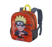 Naruto Chikara-Small 3D Backpack, Multicolour, 11 x 26 x 31 cm, Capacity 8.5 L