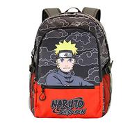 Naruto Clouds-Mochila Fight HS FAN, Negro, 31 x 44 cm, Capacidad 24 L