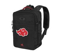 Naruto Clouds-Mochila Mercury Viaje Cabina Avión 40x20x25cm, Negro, Capacidad 20 L