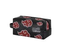 Naruto Clouds-Neceser de Viaje Brick Plus, Negro, 25 x 12 cm