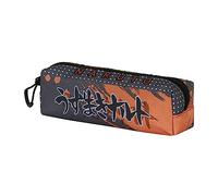 Naruto Hachimaki-Estuche Portatodo Cuadrado FAN 2.0, Naranja, 21 x 8 cm