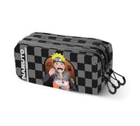 Naruto Ichiraku-Estuche Portatodo Trick Fan 2.2, Negro, 23 x 11 cm