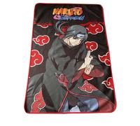 Naruto Itachi Manta De Forro Polar 100x150cm. SD TOYS