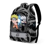 Naruto Kid-Mochila Fight FAN 2.2, Gris, 31 x 44 cm, Capacidad 24 L