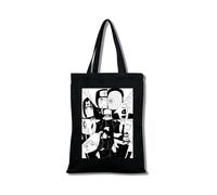 (Naruto M) Bolsa de compras de manga de Naruto, bolso de hombro con estampados de cómics para hombre