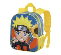Naruto-Mochila 3D Pequeña, 26 x 31 cm, Capacidad 8.5 L, Multicolor Peace