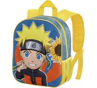 Naruto-Mochila 3D Pequeña, 26 x 31 cm, Capacidad 8.5 L, Multicolor Peace