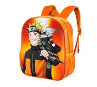 Naruto-Mochila 3D Pequeña, 26 x 31 cm, Capacidad 8.5 L, Rojo Action