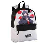NARUTO Mochila Escolar Americana Itachi-Compartimento Principal y Bolsillo Frontal, Unisex niños, Multicolor, Grande