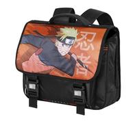 Naruto Ninja-Mochila Cartable 2.0, Naranja, 38 x 30 cm, Capacidad 13.5 L