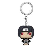 Naruto Pocket Pop Portachiavi in Vinile Itachi Uchiha (Moonlit) 4 Cm Funko