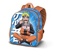 Naruto Ramen-Mochila 3D Pequeña, Azul, 26 x 31 cm, Capacidad 8.5 L