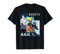 Naruto Shippuden 3 Panel and Kanji Camiseta