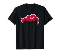 Naruto Shippuden Akatsuki Silueta Anime Camiseta