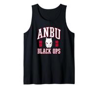 Naruto Shippuden Anbu Black Ops con Máscara Anime Camiseta sin Mangas