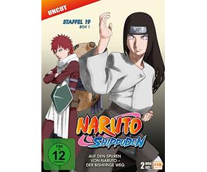 Naruto Shippuden - Auf den Spuren von Narujo - Der bisherige Weg - Staffel 19.1: Folgen 614-623 - Uncut [Alemania] [DVD]