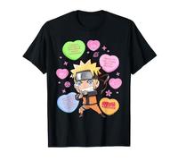Naruto Shippuden Conversation Hearts Valentine's Day Anime Camiseta
