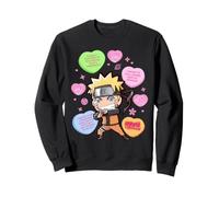 Naruto Shippuden Conversation Hearts Valentine's Day Anime Sudadera