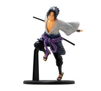 Naruto Shippuden Figura de acción Sasuke 1:10 Scale Impreso en PVC, en Caja de Regalo.