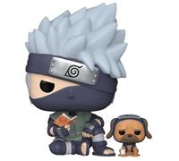 Naruto Shippuden - Figura Pop de vinilo Funko 1338, Kakashi con perros, 9 cm, excl