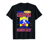 Naruto Shippuden Floating Leaves Hero Retro Print Anime Camiseta