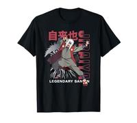 Naruto Shippuden Jiraiya Legendary Sannin Anime Camiseta