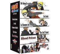 Naruto Shippuden - Les 6 films : Un Funeste présage + Les Liens + La Flamme de la volonté + The Lost Tower + Blood Prison + Road to Ninja [Francia] [DVD]