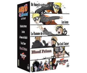 Naruto Shippuden - Les 6 films : Un Funeste présage + Les Liens + La Flamme de la volonté + The Lost Tower + Blood Prison + Road to Ninja [Francia] [DVD]