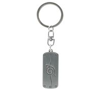 ABYSTYLE - NARUTO SHIPPUDEN - Llavero anti Konoha, gris, H. 1,9 cm x L. 4,4 cm