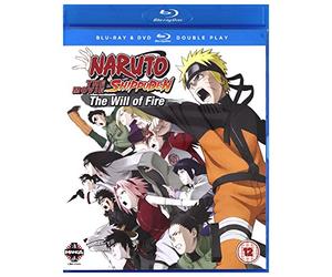 Naruto Shippuden Movie 3: The Will of Fire Blu-ray / DVD Combo Pack - Limited Edition [Reino Unido] [Blu-ray]