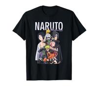 Naruto Shippuden Ninja Group Modern Collage Photo Anime Camiseta