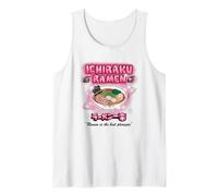 Naruto Shippuden Pink Airbrush Ramen Bowl Anime Camiseta sin Mangas