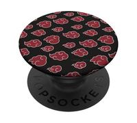 Naruto Shippuden Repeating Akatsuki Clouds Pattern Anime PopSockets PopGrip Adhesivo