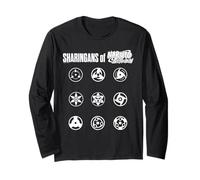 Naruto Shippuden Sharingan Symbols Chart Classic Anime Manga Larga