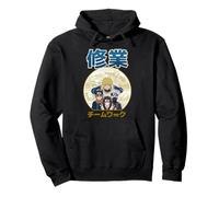 Naruto Shippuden Teamwork Group Portrait with Kanji Anime Sudadera con Capucha