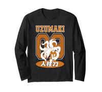 Naruto Shippuden Uzumaki Nine Tails Varsity Number Anime Manga Larga