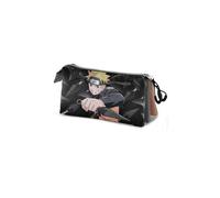 Educa Borrás Estuche portatodo triple Naruto Weapons ECO Negro 23 x 11 cm
