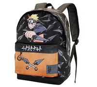 Naruto Weapons-Mochila ECO 2.0, Negro, 32 x 44 cm, Capacidad 22.5 L
