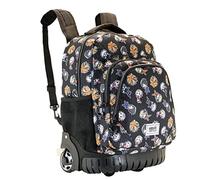 Naruto Wind-Mochila Trolley GTS FAN, Negro, 32 x 47 cm, Capacidad 39 L