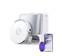 NARWAL Flow Robot Aspirador y Fregasuelos Todo en Uno, Sistema FlowWash de Autolimpieza, 22.000Pa de Succión, Tecnología Anti-Enredos para Pelo de Mascotas, Lavado con Agua Caliente 45-80°C