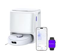 NARWAL Freo X10 Pro Robot Aspirador y Fregasuelos, 11.000 Pa, Mopa Más Ancha, DualFlow Antienredos para Pelo de Mascotas, Autolimpieza y Secado de Mopa, App Inteligente, Estación Todo-en-Uno